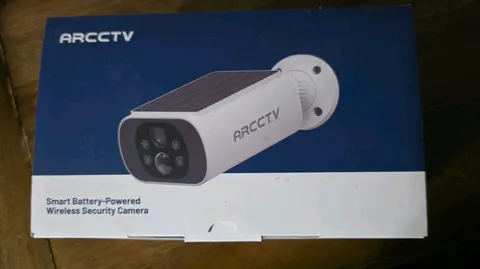 ARCCTV Wireless Solar Battery Powered Security Camera Outdoor Color Night Vision