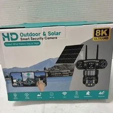 HD Outdoor & Solar Smart Security Camera 8K Ultra HD WiFi/4G Model Q20-3L