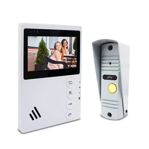 Wired Video Apartment Intercom Door Phone Doorbell System,Handsfree Waterproof O