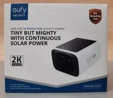 Eufy Wire-Free Solar Security Camera 2K Resolution SoloCam S220 P/N T8134121-1