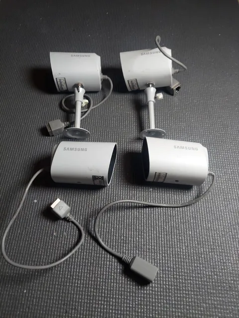 Samsung SEB-1005R Bullet Surveillance Camera Waterproof Digital Color Lot Of 4