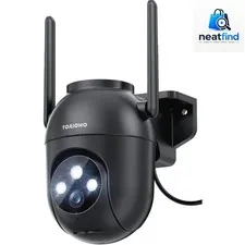 Advanced 3MP WiFi Security Cam - Motion Detection, Cloud Storage, Waterproof