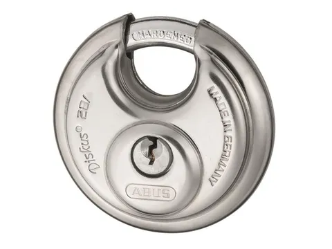 ABUS Mechanical Diskus Padlock Stainless Steel Lock Steel Shackle 28/70mm