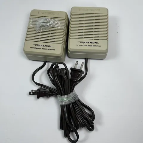 Realistic FM Wireless Room Monitor System Cat. No. 43-208 Vintage