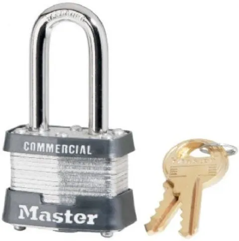 Master Lock #3KALF-3210 1-1/2"L Shackle Padlock