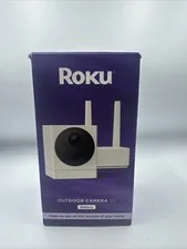 Roku Outdoor Camera for Home Security - IP65 Weather Resistance Wireless