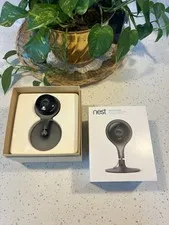 NEST Cam Indoor Smart Security Camera Model NC1102ES - Open Box