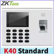 ZKteco K40 Access Control TCP/IP Clock Biometric Fingerprint Time Attendance USA