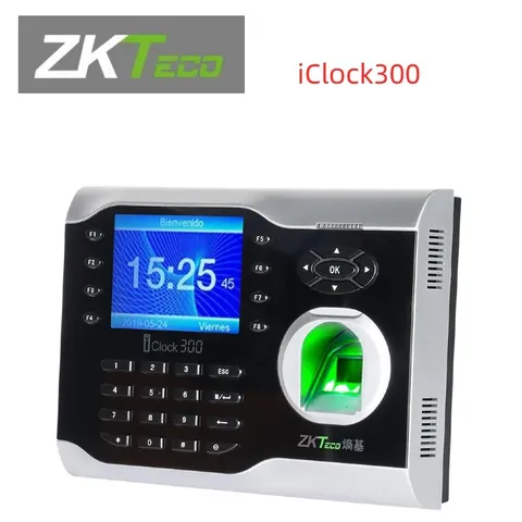 ZKTeco iClock300 Standard Biometric Fingerprint Time Clock Attendance System