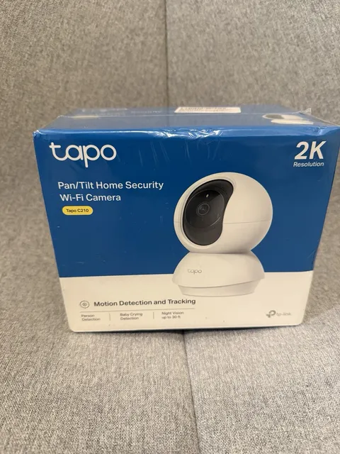 Tapo C210 Indoor Pan/Tilt Home Security Wi-Fi Camera Motion Detection & Tracking