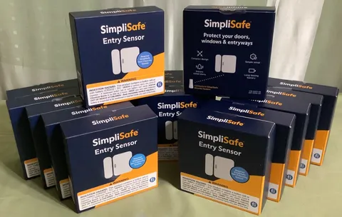 LOT OF 15 BOXES SIMPLISAFE  ES3 ENTRY SENSOR WHITE NEW