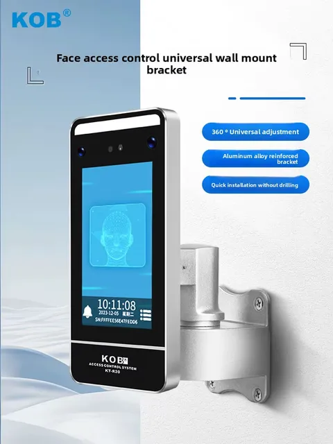 facial recognition universal bracket access control bracket wall-mounted column 