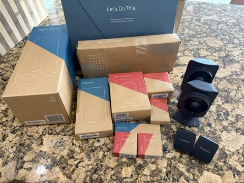 SimpliSafe Complete System Base Keypad Siren Motion Sensors FOB and more