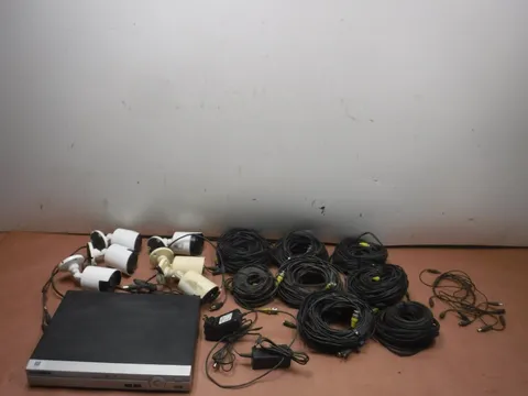 Lorex DV708-DFS3 DVR Recorder 6 Cameras Cables PARTS ONLY Free Shipping