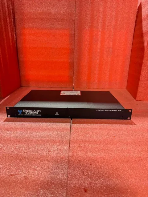 Digital Alert Systems R198 4-Channel AES Switch Network Audio Converter