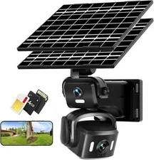 Cellular Security Camera Outdoor Camera, Built-in SIM, Night Vision IP66 - NEW