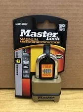 Master Lock Combination Padlock 1-1/2” Shackle 2-1/4” Wide M175XDLF P42803