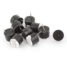 10 Pcs 12mm x 9.5mm Active Buzzer Ringtone Alarm DC12V 80dB