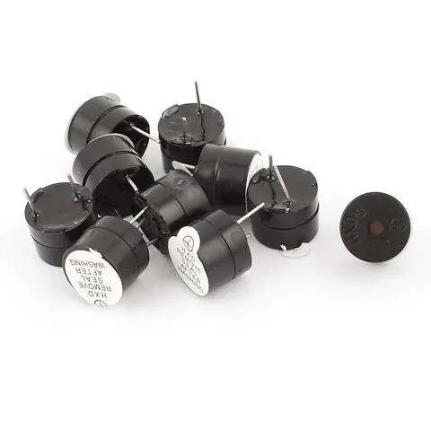 10 Pcs 12mm x 9.5mm Active Buzzer Ringtone Alarm DC12V 80dB