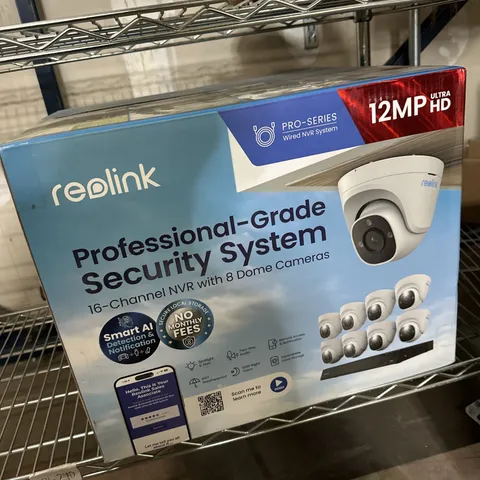 Reolink Pro Series 4K+ 16-Channel 4TB 8 12MP Cam Wired Security Camera System