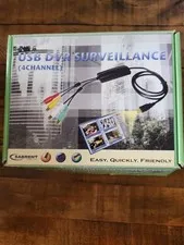 Sabrent USB DVR Surveillance 4CH Video Adapter SBT-4 CHDVR  Windows
