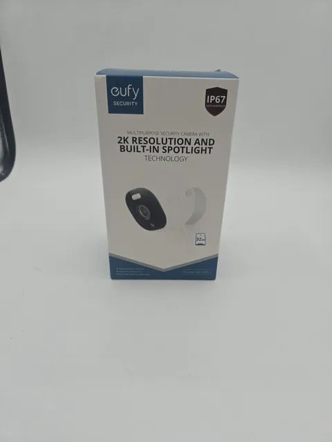 Eufy Outdoor Cam Pro Wired 2K Spotlight Camera - White (T8441Z21)