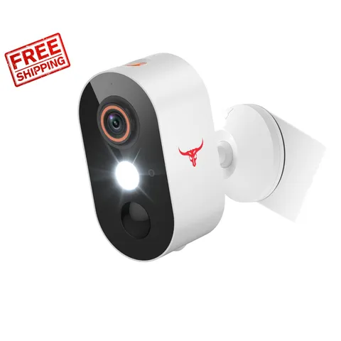 1080p Wireless Security Camera with AI Detection & Night Vision - Home Protector