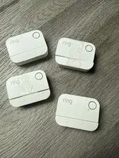 Lot of 4 Ring Alarm Contact Sensors 2nd Gen Wireless Sensor Door & Window 5AT3S2