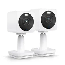 WYZE Cam OG 2-Pack Indoor/Outdoor Security Cameras with (Pack of 2), White