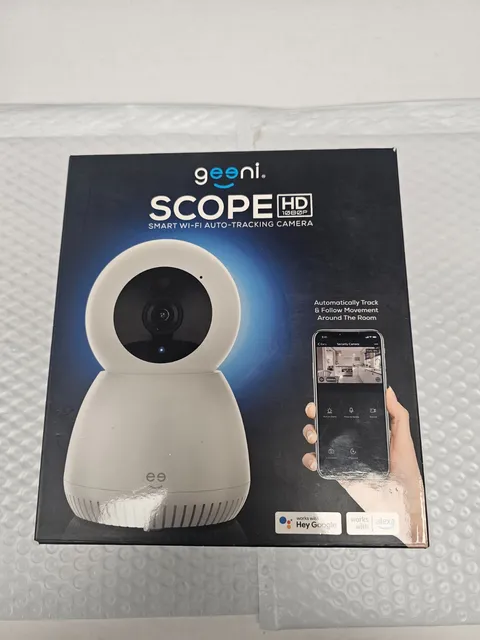 Geeni GN-CW037-199 Smart Wifi Security Camera 1080P