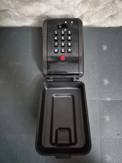 Outdoor Key Box with Button Lock System for Secure to Spare Keys Outside