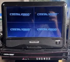 Crystal Vision 8CH Wireless NVR System CVT9608E with Power Supply