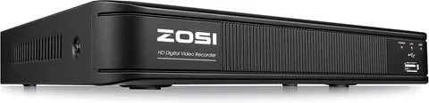 H.265+ 8 Channel 5MP Lite 1080P CCTV DVR Recorder without HDD, Hybrid Capability