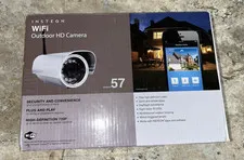 Insteon HD Outdoor WiFi Camera Model 57 Weatherproof IP Camera Tested Works