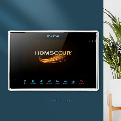 HOMSECUR HDK Indoor Monitor BM719HD-B  For Video Doorphone Intercom System