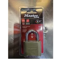 Master Lock 175D Combination Padlock Green Weather Resistant 25mm Shackle