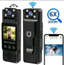 HD 1080p Portable Wifi Sports Camera 180 Degree Rotation LCD Screen Night Vision