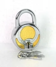 New Reliable Jaguar Indian Padlock Brass Combination Smooth Locking. i42-118 