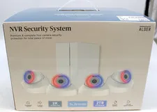 Alder NVR 4 Camera Security System 2K Super HD AI Human Detection Night Vision