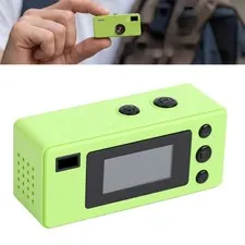Mini Keychain Camera Thumb Camera 1080P HD 130 Degree Built In Light For Travel