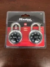 Master Lock 2-Pack Padlocks #1500T New