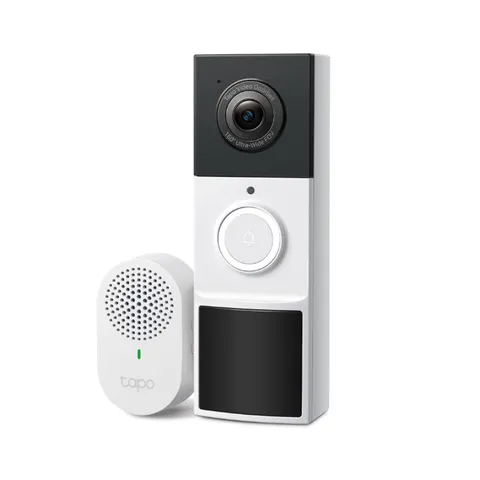 TP-Link Tapo Wire Free 2K Video Doorbell. Night Vision - 2 Way Audio - TD21