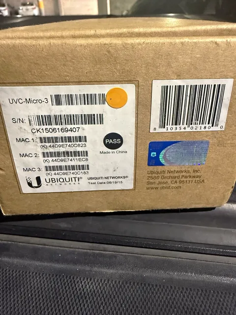 Ubiquiti Networks UniFi UVC-Micro-3 2-Pack Wi-Fi Indoor 1080p IP Cameras