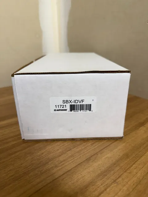 AIPHONE SBX-IDVF 11721 Surface Mount Box, Stainless Steel