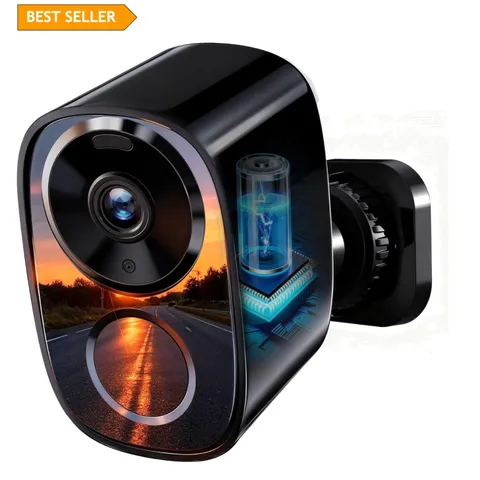 Dual-Band WiFi 2K UHD Wireless Security Camera: 6- Battery & Cloud Storage