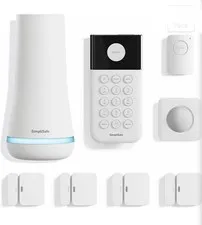 8 Piece Wireless Home Security System - Optional 24/7 Professional Monitoring 