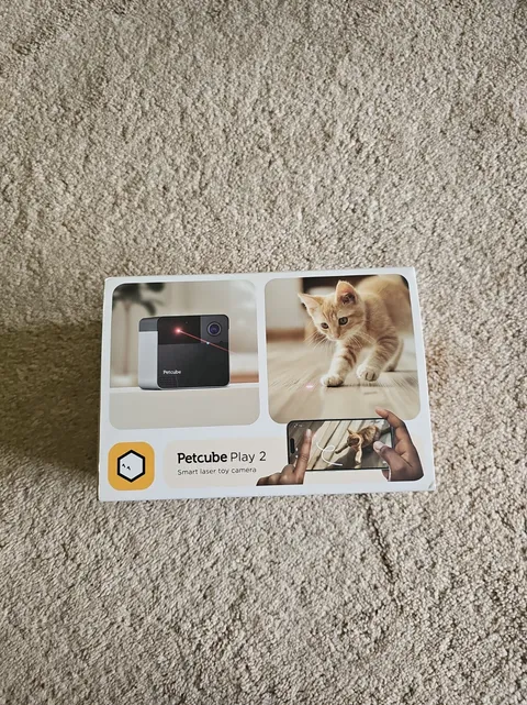 Petcube Play 2 Wi-Fi Pet Camera with Laser Toy for Cats & Dogs: Indoor Camera