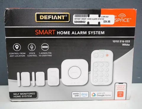 Defiant Smart Home Alarm System with WiFi and Bluetooth, Powered by Hubspace