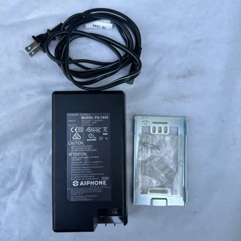 Aiphone Model PS-1820 Power Supply, 18 Volt Output, 45 Watts, New No Box