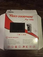 Amocam Wired Video Intercom System, 7 Inches Video Doorbell Door Phone...